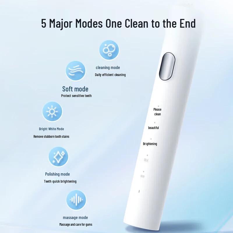 Midea Sonic Electric Toothbrush YS7 CN plug (adapter included)