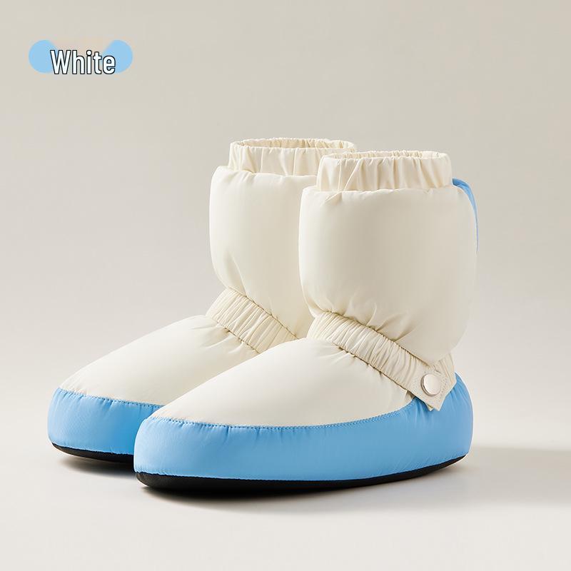 

Дорослі та дитячі теплі балетні черевики для практики - М яка підошва, Потовщена бавовна для зимових танців L (41-43)