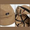 [Qzkouma] Short brim hat, cap, men's, women's, lightweight, plain, baseball hat, cotton, logo cap, outdoor fashion, unisex, DBY-471 (black)