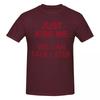 T-shirt Unisexe Just Kiss Me We Can Talk Later Blague Amusante Manches Courtes en Coton Grande Taille Unisexe
