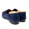 Great HERMES Loafers Royal Navy System Suede Leather Women 39 192232Z Used