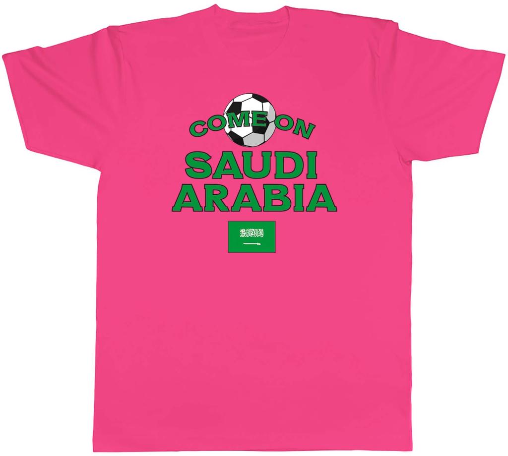 Unisexs T Shirt Saudi Arabia Football Come On Sports Unisex Tee Gift