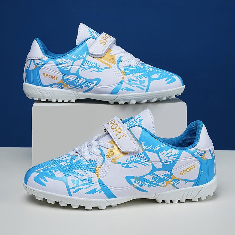 Football Shoes Men's Broken Nails TF Training Shoes Big Children's Game Sneakers Youth Student Sports Class Football Sneakers