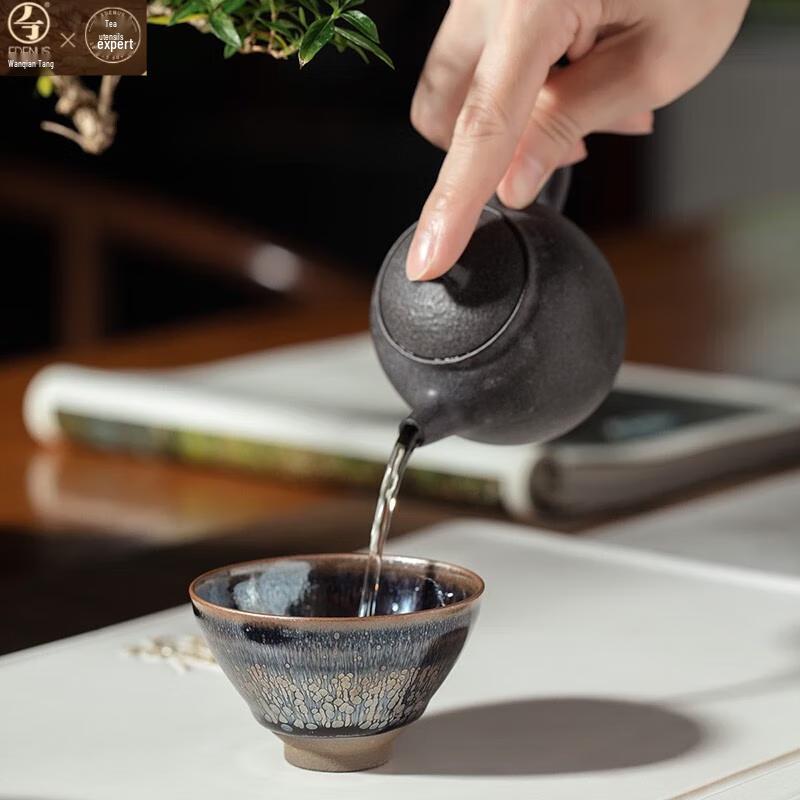 Edenus Handmade Jianzhan Oil Spot Teacup