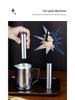 3-Speed Handheld Stainless Steel Milk Frother & Egg Beater with Sleeve