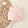 Pure Cotton Double Layer Newborn Hat for 0-3 Months, Suitable for Autumn/Winter