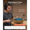 SucceBuy Steel Tongue Drum Rain Drum for Outside Garden C Major Musical Drums w/ Music Book for Yoga Beginner Musical Education