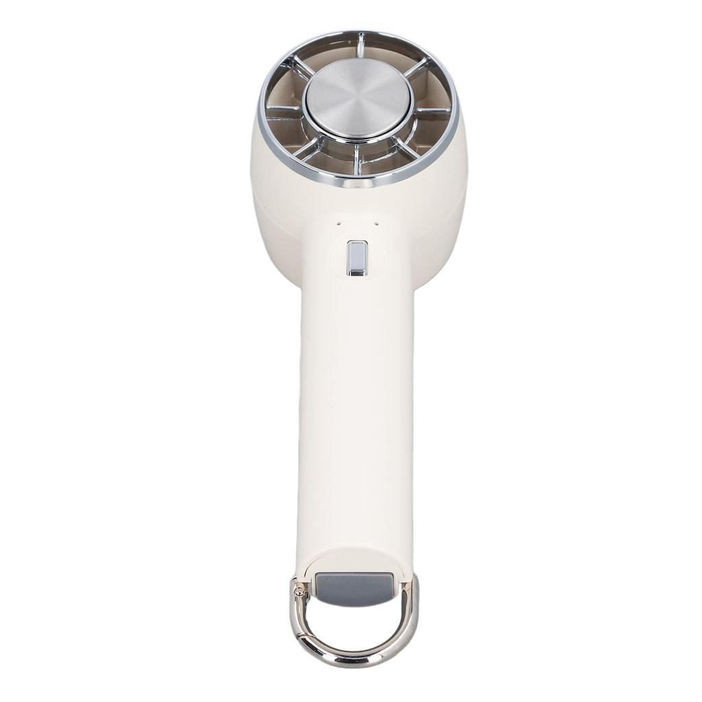 Handheld Cooling Fan 3 Speeds USB Charging Portable Semiconductor Mini Fan with Ice Compress