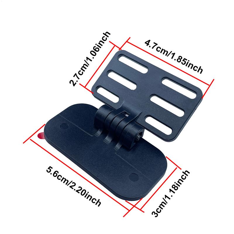 Car Rear View Camera Bracket Dash Cam Adjustable Rear Windshield Reversing Camera Bracket Universal Rear Window Camera Bracket