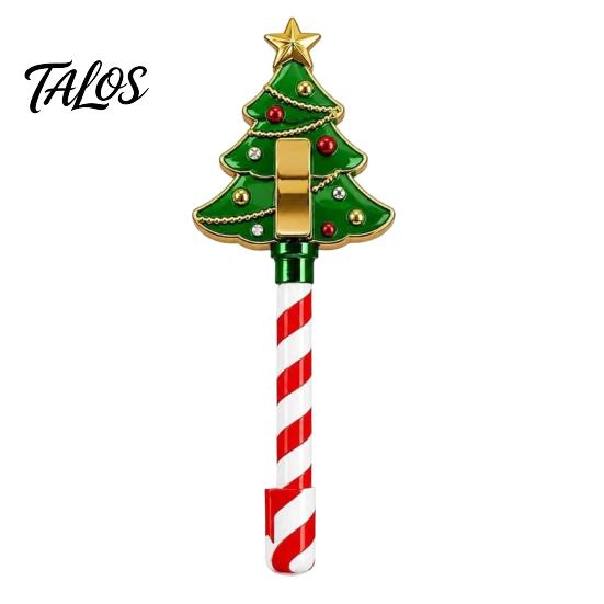 Christmas Card Reader Accessory Payment Wand, Festive Credit Holder for Readers, Reindeer Holiday Retail Display Prop Snowman Snowflake Accessory, Fun