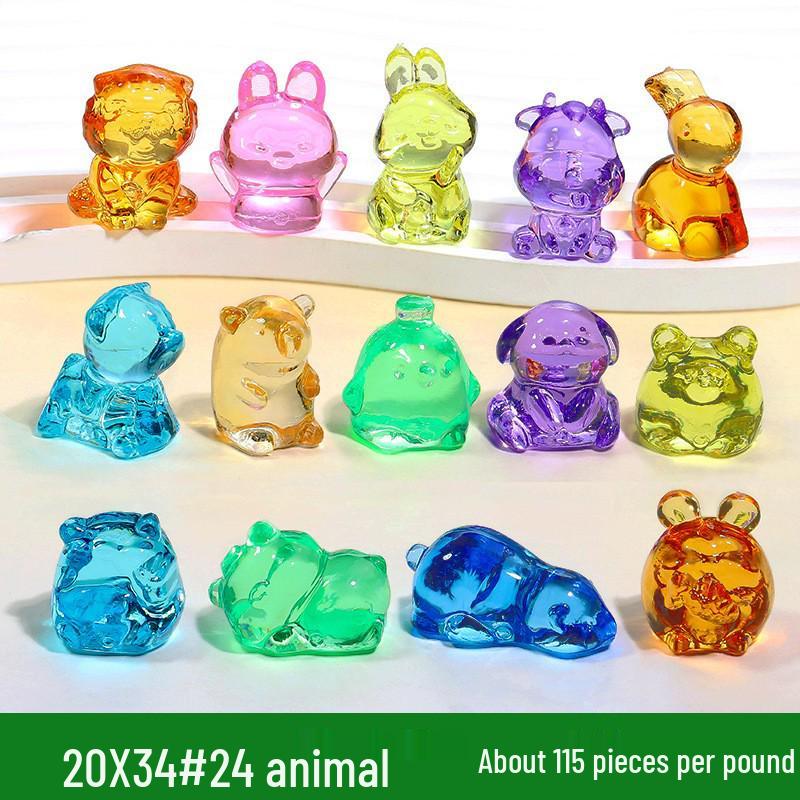 Transparent Small Turtle Ornaments - Aquarium Simulation Accessories