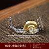 1pcs Mini Turtle Shape Incense Censer Sandalwood Stick Holder Vintage Bronze Animal Incense Holder Burner Stand Gift Home Decor