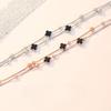 Four-Leaf Clover Anklet Female New Tide Sexy Senior Sense Of Foot Chain Tanabata Gift To Girlfriend