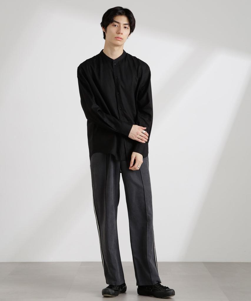 Nano Universe NORMANBROS/NORMANBROS Exclusive Track Pants, Men's, Size L, 020, Gray, 672-5127216