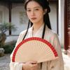 23cm Spanish Folding Fan Traditional Hand Cranked Fan Hand Fan Handmade Fan  Cultural Events