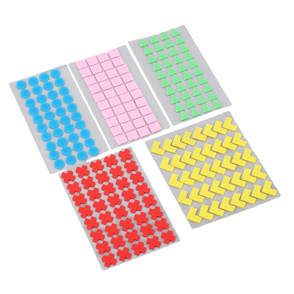 200 Pcs Bump Dots for Visually Impaired Silicone Low Vision Braille Stickers Raised Tactile Dots for Keyboard Switches