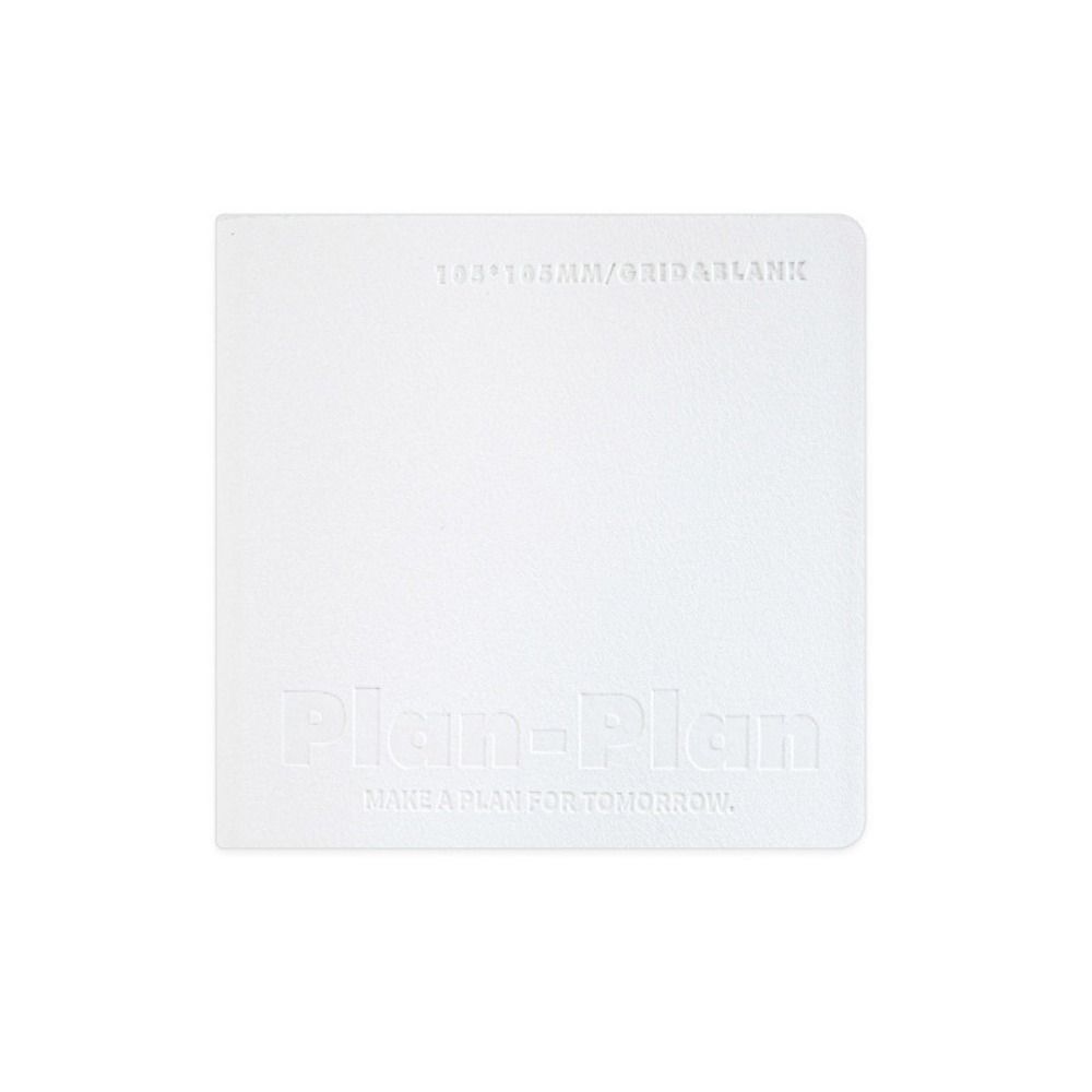 

Квадратный карманный блокнот Водонепроницаемая обложка Мини-блокнот-планировщик Блокнот Офисное использование белый