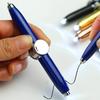 Rotating Luminous Decompression Metal Finger Gyroscope Ballpoint Pen