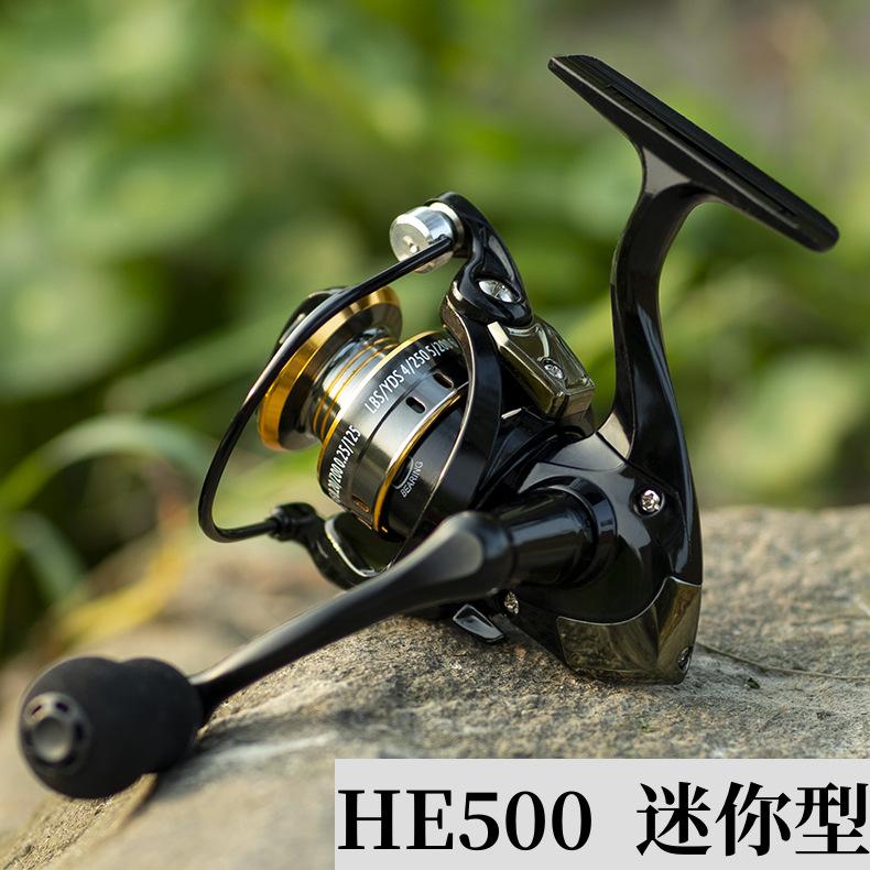 High Cost Performance CNC Aluminum Alloy Spool 10kg Max Drag Smooth Gear 1000-7000 Series Spinning Fishing Reel for River Lake