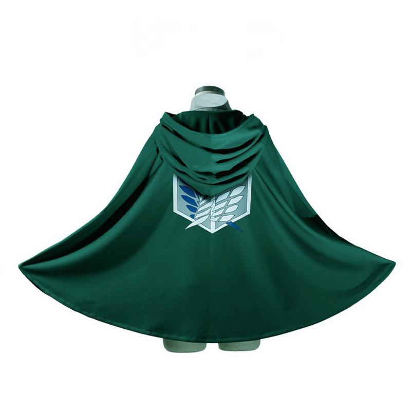 Anime Mantel Cosplay Mantel Cape Vrijheidskap Scouting Legioen Shingeki No Kyojin Cosplay Pakken Voor Vrouwen Mannen Feest S&Cos blue