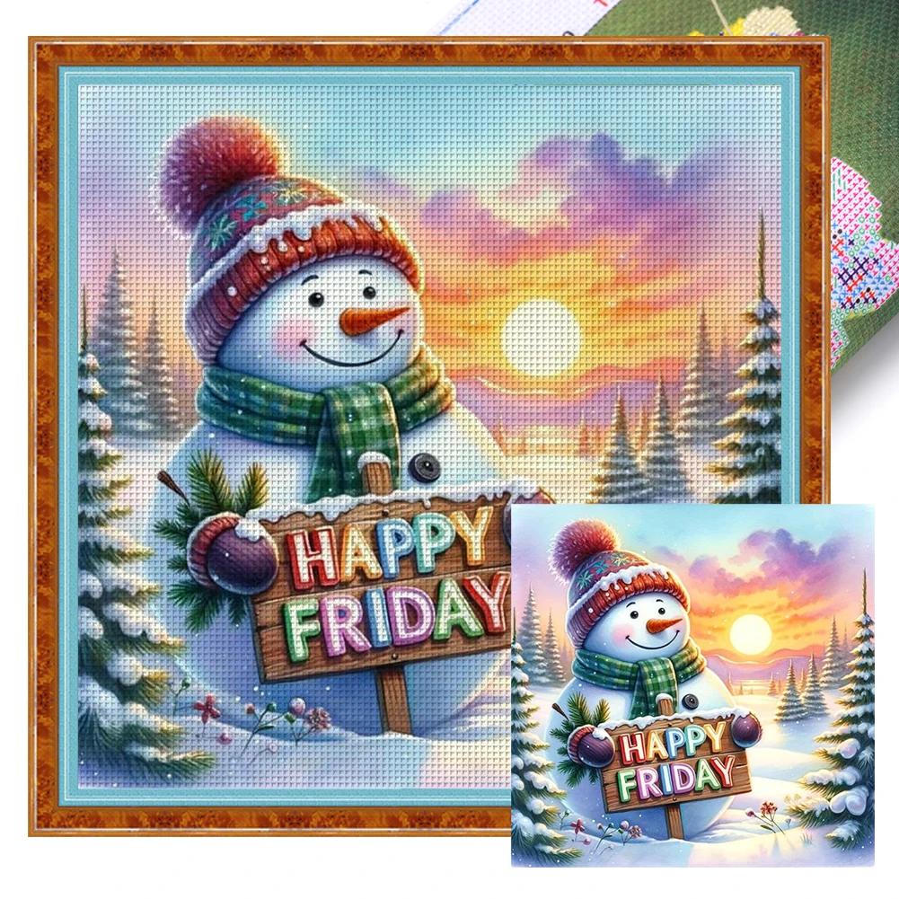 

Милый мультяшный животный пес мальчик полная вышивка эко-хлопковой нитью 11CT напечатанный набор для вышивания крестом для мальчика искусство украшение домашний декор 40x40см