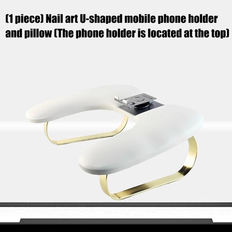 Multi Use Manicure Hand Cushion Compact Ergonomic Structure For Video Tutorial Viewing