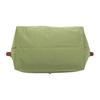 Longchamp Le Pliage Einfarbig Logo Druckknopf Klappe Reißverschluss Leinwand und Leder Knödeltasche Tragetasche Schultertasche Damen Taschen Olivgrün 1899089P77