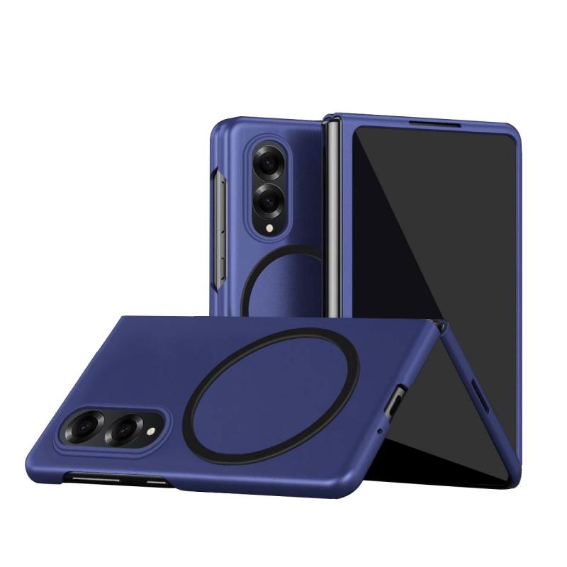 Magnetisches Ultra-Dünnes Hartes Faltcase für Samsung Galaxy Z Fold8 Breite Kabellose Ladeabdeckung