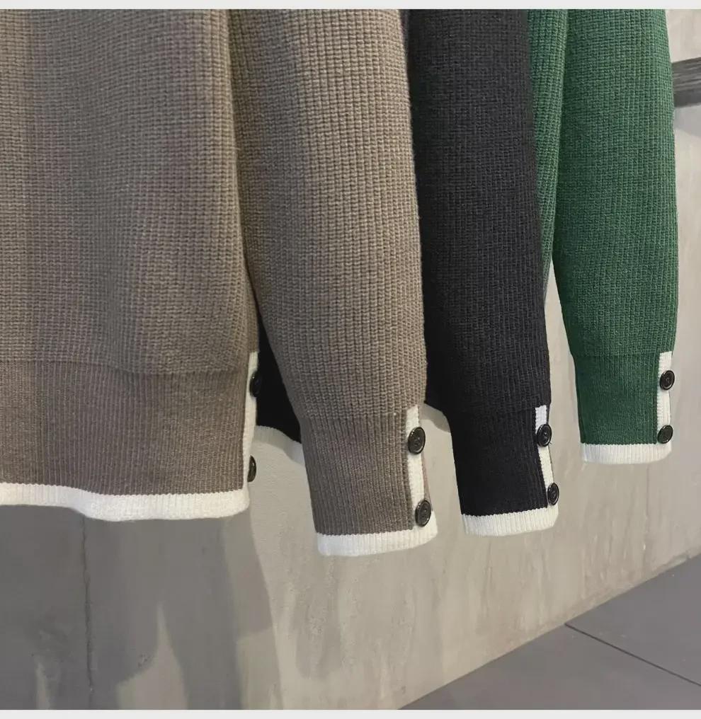 Men's Trendy Winter Sweater: Versatile, Slim Fit, Cool & Handsome Design for Teenagers