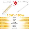 R7S LED Bulb 118mm 100W Equivalent,Dimmable T3 J Type Double Ended Floodlight Bulbs for Work,Security,Landscape Lights,Floor Lamps,120V 10W 1000 Lumen