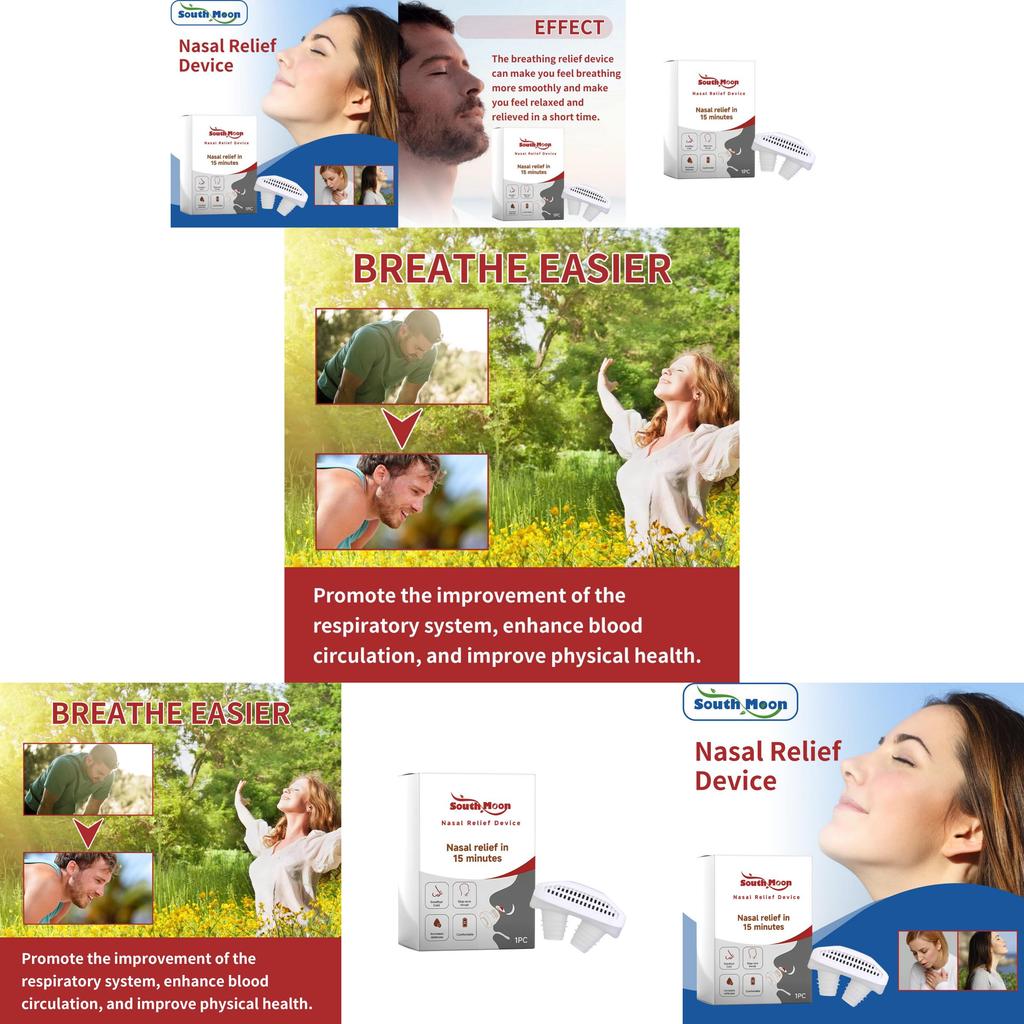 South Moon Nasal Care Device Soothes Congestion And Itching For Clear Breathing