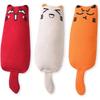 Catnip Toy Cats Product Rustle Sound For Pets Cute Cat Toys For Kitten Teeth Grinding Cat Plush Toy Thumb Pillow Pet Accessories