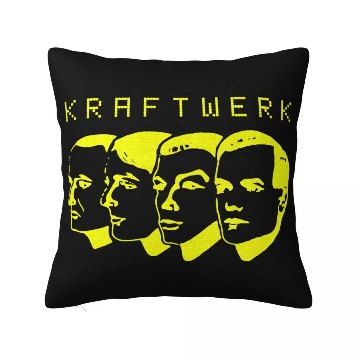 

Kraftwerk Рок Наволочки Полиэстер Чехол для Подушки Комнаты Милый Домашний Декор Наволочка 66x66cm бежевый