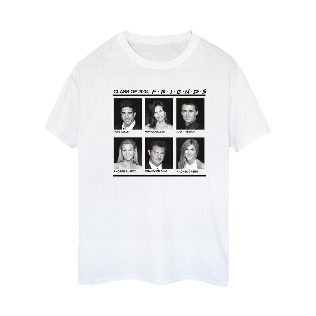Friends Womens/Ladies Class Of 2004 Cotton Boyfriend T-Shirt