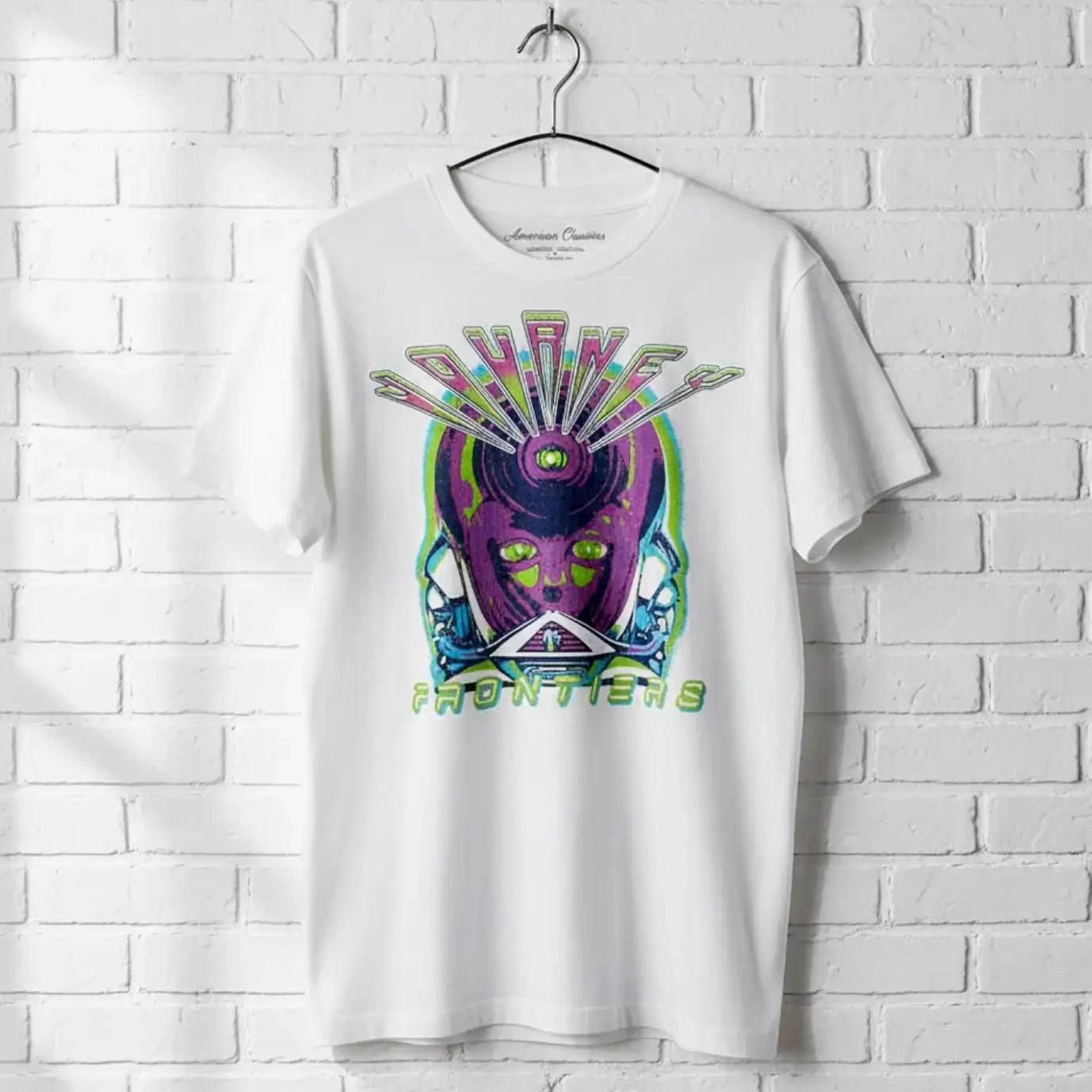 Journey Neon Frontiers Men s T Shirt S