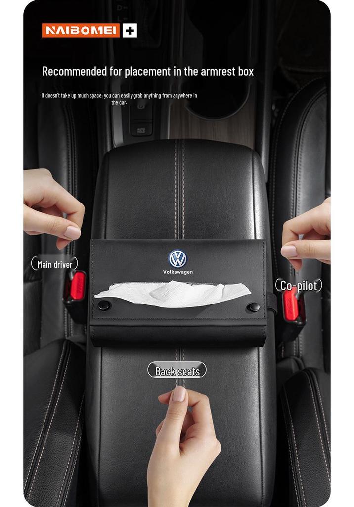 BYD Song PLUS Pro/Max Car Tissue Box for Armrest or Seat Hanging