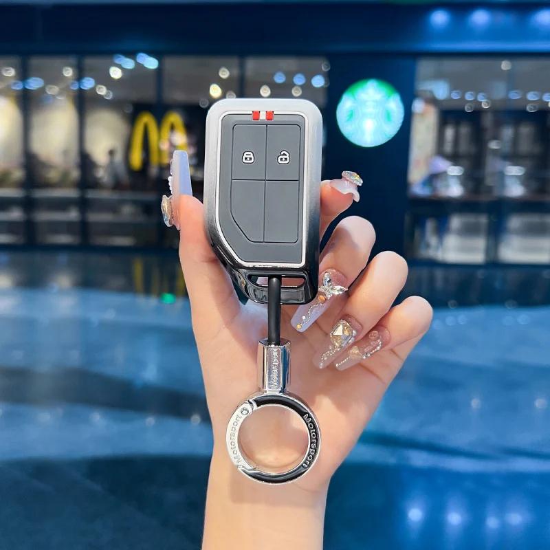 2/4 Buttons Car Remote Key Case Cover Protector Shell Holder For Volvo FH16 RC FM EVRO 6 Fh CARGO 555 FM Heavy Truck Accessories