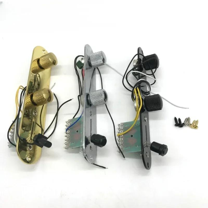 1PC Way Wired Loaded Prewired Control Plate Harness Switch Knobs for Tele Telecaster Guitar Parts Guitar Accessories