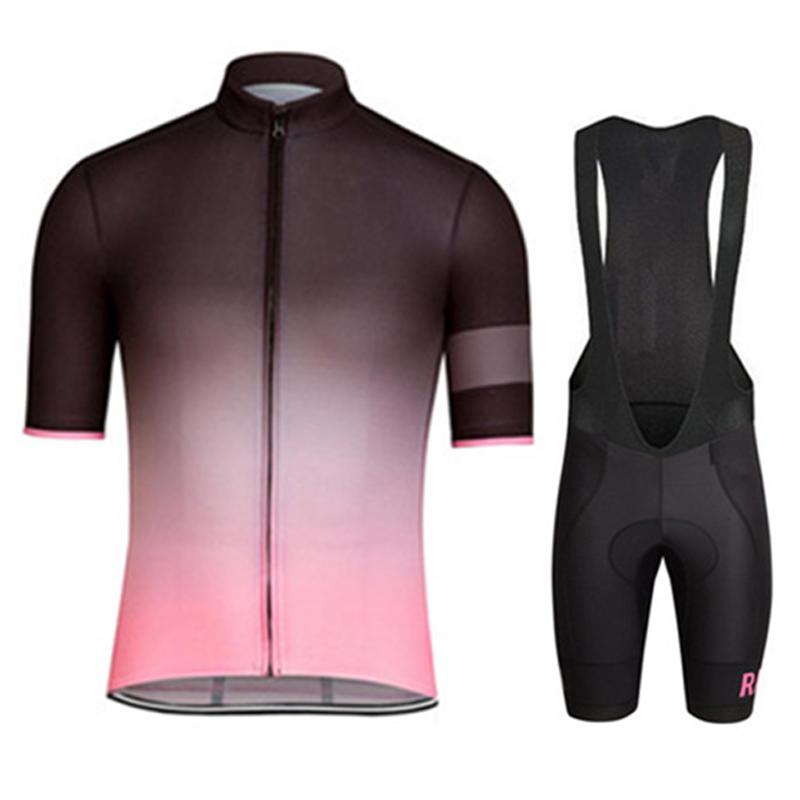 Short Sleeve Shirt Bicycle Clothing Men Black MTB Maillot Ciclismo Bike Racing Bib Shorts Set Summer Breathable Cycling Suit Set 2026