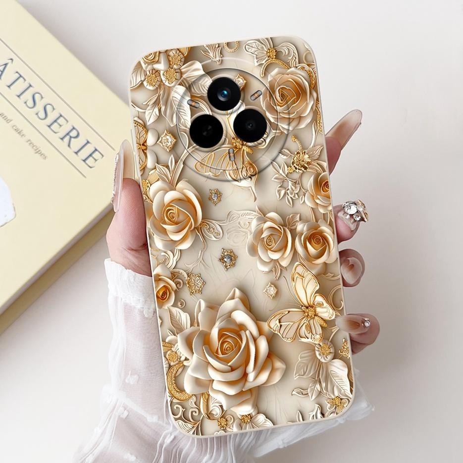 For Realme 14 Pro 5G Case RMX5056 New Candy Painted Cover Soft Silicone Phone Case For Realme 14 Pro Plus Realme14 Pro+ 5G Shell