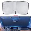 Copertura Parasole Riflettente per Parabrezza Auto Anteriore Posteriore Visiera Parasole Blocco Calore Ombra Pieghevole Estiva UV Tendina Protettore