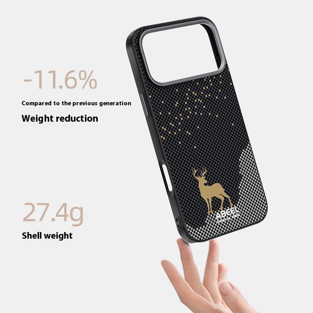 ABEEL For iPhone 17 Pro Max Case Compatible with MagSafe Ultra Slim PC TPU Phone Back Cover