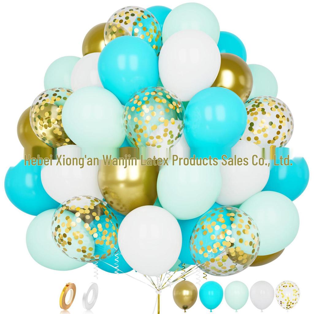 30-Piece Matte Balloon Set for Birthdays and Weddings, Vacuum-Packable