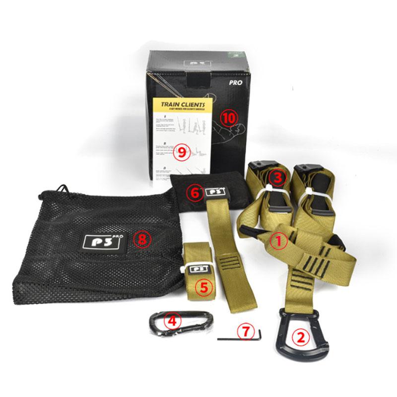 Suspension Training Band Fitness Strength Power Suspension Trainer izable Fit Yoga Belt Wall Mount Professional Trx Tensioner