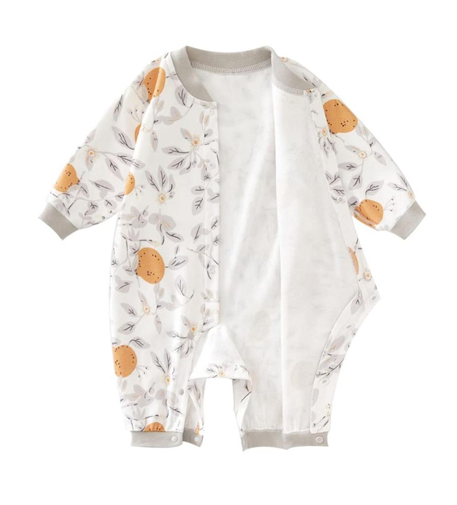 DWSIOOW Cute Printed Baby Junior Illustration Boys and Baby Shower Monet Size 7 Colors to Choose From Coverall, Romper, 100% Cotton, Design,