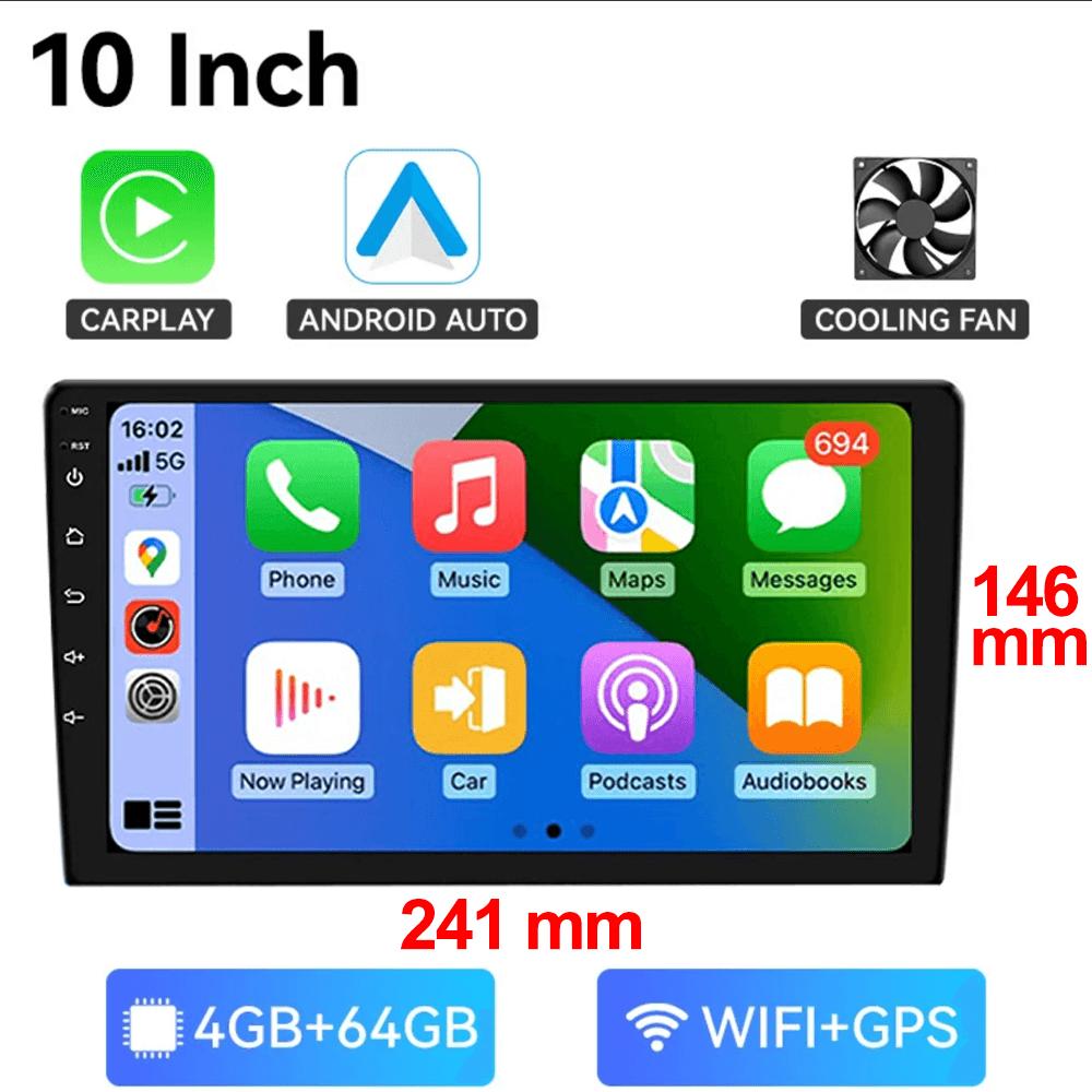 Universal Android 13 7"/9"/10"2Din Car Radio Autoradio Audio 64G GPS BT wireless Carpaly Multimedia Player For Hyundai Nissan