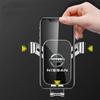 lfcsw2 Car Gravity Phone Holder Air Vent Clip For Nissan 350z 370z altima Armada Frontier Kicks Leaf nismo pulsar Qashqai Accessories
