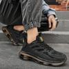 Mode 2025 Frühling Neue Herren Freizeit Sportschuhe Modetrend Vielseitige Schuhe mit dicker Sohle Low-Top Bequeme Schnür-Plateau-Sneakers