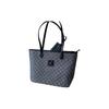 New Polyester Tote Bag Shopping Bag Shoulder Bag Handbag Regular Unisex Black & Gray JD2423018AD-002