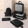 Korean Style Travel Compression Bag Set: Portable 6-Piece Underwear & Clothes Organizer